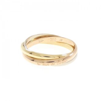 Cartier Yellow Gold (18K) Pink Gold (18K) White Gold (18K) Band Ring (Pre-Owned)