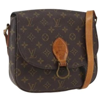 Louis Vuitton Pre-owned Canvas Cross Body Tas - Dames - Pre-owned - Bruin - Maat: ONE Size