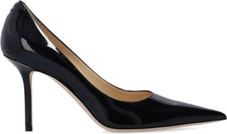 Jimmy Choo London Schoenen, Dames, Zwart, 41 EU, Leer, Love 85 Pumps