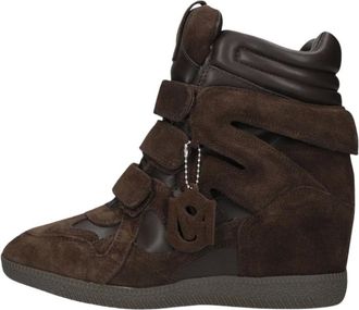 Steve Madden Schoenen, Dames, Bruin, 40 EU, Mavis High-Top Sneaker