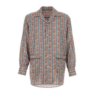 Valentino Garavani Shirts, male, Multicolor, Size: M Camicia Pigiama | Voyage