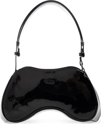 Diesel Schoudertas Play Schouder - Dames - Handtassen - Zwart - ONE Size - Tassen