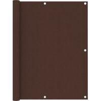 OEM Biombo Marr&oacute;n Para Balc&oacute;n, 120 X 300 Cm, Tela Oxford - Crezuo