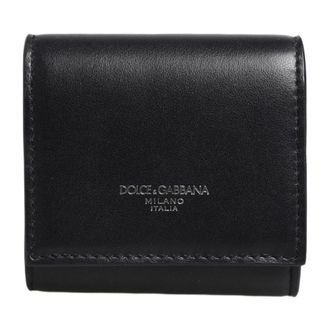 Dolce & Gabbana Wallets & Cardholders, male, Black, Size: ONE SIZE Bifold Coinpurse Wallet