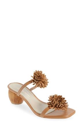 Koko + Palenki Aliza Slide Sandal in Tan Leather at Nordstrom, Size 11Us