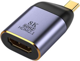 OEM Adaptador De Monitor Hdmi 4k Uhd 8k A 60 Hz Con Conector Usb-c Tipo C Macho A Hdmi 2.0 Hembra