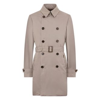 Moorer Trench Coats, male, Beige, Size: XL Elegant Trench Coat