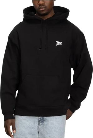Patta Protect Yourself Hooded Sweater - Heren - Hoodies - Zwart - 2XL - Katoen - Hoodies & sweatvesten