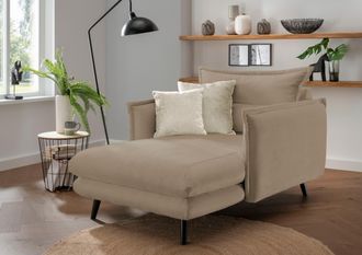 Inosign Loveseat »Lazio« moderner Sessel mit einer bequemen Polsterung, 2 Stk. Zierkissen