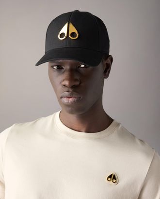 Moose Knuckles Gold Logo Icon Cap