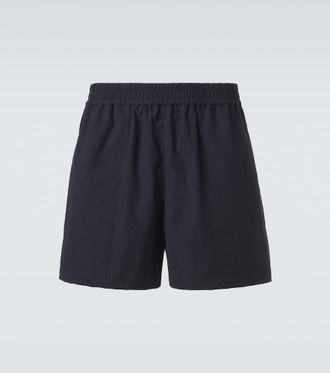STUDIO NICHOLSON Elio cotton shorts