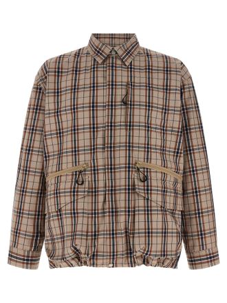 Comme Des Gar&ccedil;ons Beige Cotton Full-Length Mens Jacket