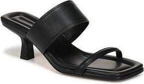 Vince Cora Kitten Heel Slide Sandal in Black at Nordstrom Rack, Size 9.5