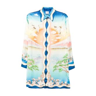 Casablanca Shirts, female, Multicolor, M, Dress