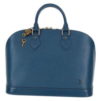 Louis Vuitton Pre-owned Handbags, female, Blue, Size: ONE SIZE Pre-owned Handbag