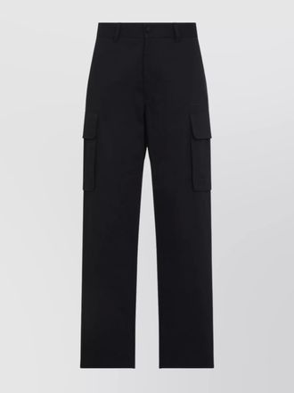 Givenchy cotton straight-leg cargo trousers
