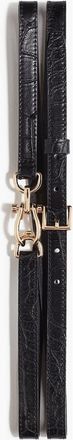 H&M Double-strap Waist Belt in Black/gold-Colored at Nordstrom, Size X-Small