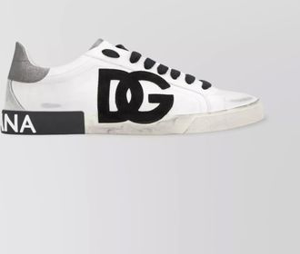 Dolce & Gabbana leather low-top sneakers