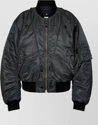 Maison Margiela nylon reversible bomber jacket