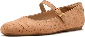 Dr. Scholls Wexley Jane Ballet Flats Womens Dress Flat Shoes Camel : 9.5 W, EVA/Polyester