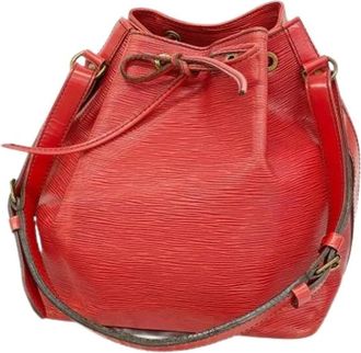 Louis Vuitton Pre-owned Bucket Bags, female, Red, Size: ONE SIZE Pre-owned Vintage Bucket Bag