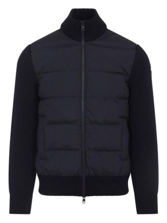 Moncler Dark Navy Quilted Jacket