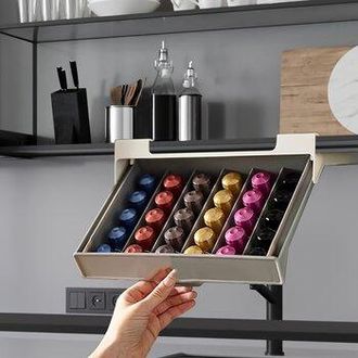 OEM Caja De Almacenamiento Para C&aacute;psulas De Caf&eacute; En El Caj&oacute;n