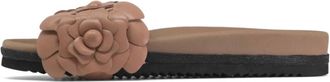 Roam Womens Fleur Slides In Peony Pink