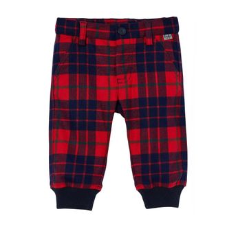 Il Gufo Pantalone a quadri - male - Il Gufo - Sweatpants - Multicolor - 6 M - Kids