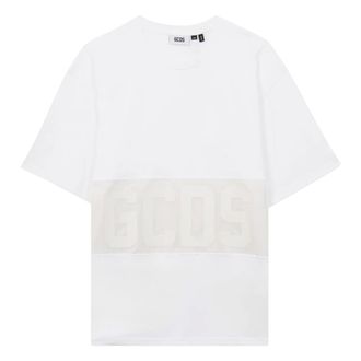 GCDS Gcds, Heren, Tops, Wit, Maat: 2XL Katoen