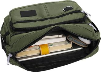 Generic Single Shoulder Bag- 8.27 Inches Chest Sling Bag|Messenger Ba gs Various Organizational Standards, Our Men Single Shoulder Ba g Simplifies Finding And