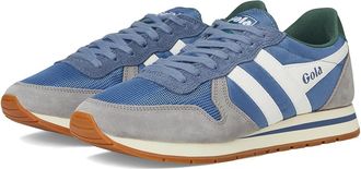 Gola Daytona Mens Shoes Moonlight/Cement/White : 10.5 D - Medium, Textile/Suede/Leather