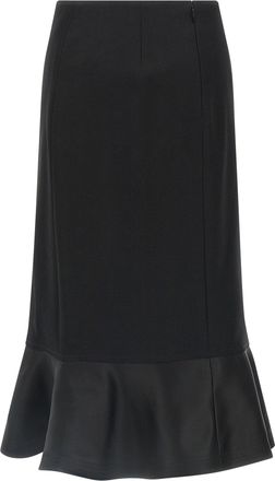 Fendi Grain de Poudre Skirt - Black