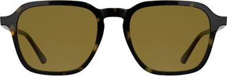 Calvin Klein Ck 26507S Zonnebril - unisex - Zonnebrillen - Bruin - 53 MM - Accessoires