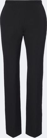 The Row Cyril wool-blend slim pants
