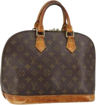 Louis Vuitton Pre-owned Handbags, female, Brown, Size: ONE SIZE Pre-owned Vintage Handbag