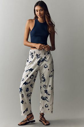 Pilcro Reese Linen Blend Pull-On Barrel Pants by Pilcro
