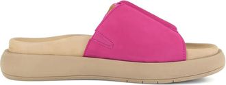 Gabor Adios flat sandals - women - Calf Leather/Synthetic Rubber/Calf Suede - 37 - Pink