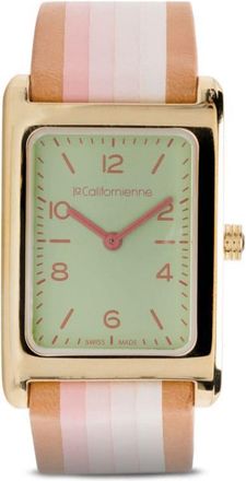 laCalifornienne Daybreak Venice watch - women - Steel/Calf Leather - One Size - Pink