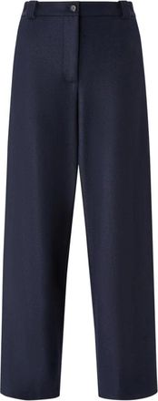 Pinko Zagarese Pantalone Flanella - Trousers - Mujer - Azul - 2XS