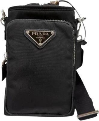 Prada Borsa a tracolla Pre-owned in nylon - - Pre-owned - unisex - Nero - ONE SIZE