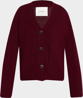 Lisa Yang Danni Cashmere V-Neck Cardigan