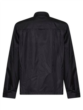 Prada Mens Shirt Re-Nylon Black Recycled Polyamide