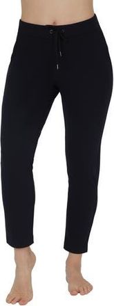 Yogalicious Polarlux Avenue Pocket Straight Leg Pants in Black at Nordstrom Rack, Size X-Large