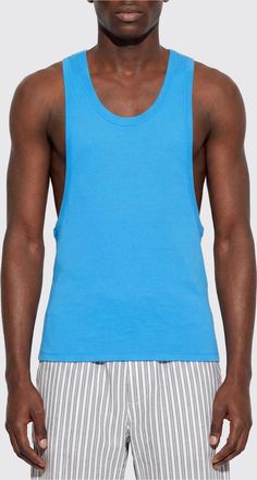 Versace Canotta in jersey di cotone