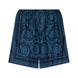 Versace Casual Shorts, male, Blue, Size: M Shorts