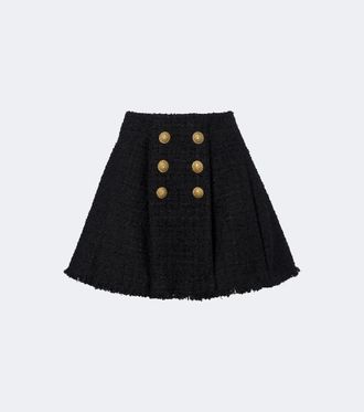 Balmain Minigonna in tweed