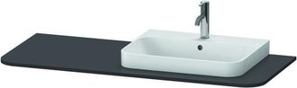 Duravit Duravit - Consola Happy D.2 Plus Hp031k, 1300x550 Mm, 1 Recorte A