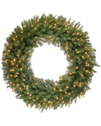 National Tree Company 48in Norwood Fir Wreath with Lights