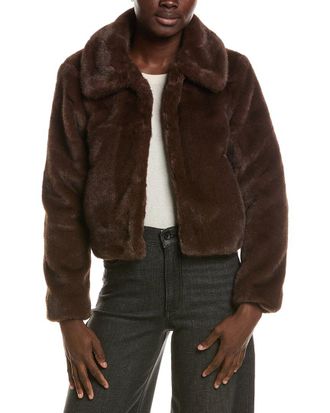 Noize Marine Vegan Fur Coat